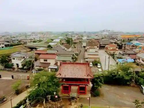 浪切不動院の景色