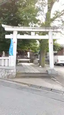 滝野川八幡神社の鳥居