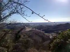 唐澤山神社の景色