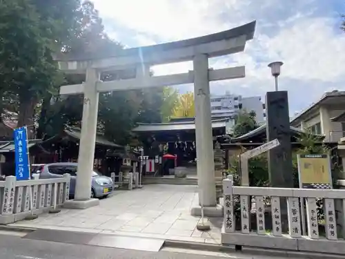 下谷神社の鳥居