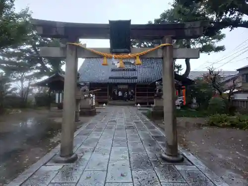 犀川神社の鳥居