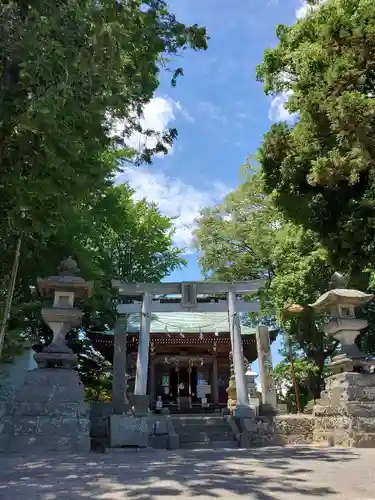 熊野福藏神社の鳥居