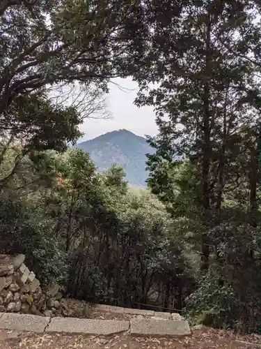 尾張冨士大宮浅間神社の景色