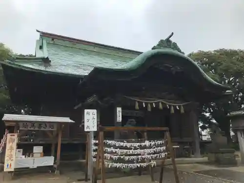 下総国三山　二宮神社の本殿・本堂
