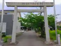 白山社(後飛保町)の鳥居