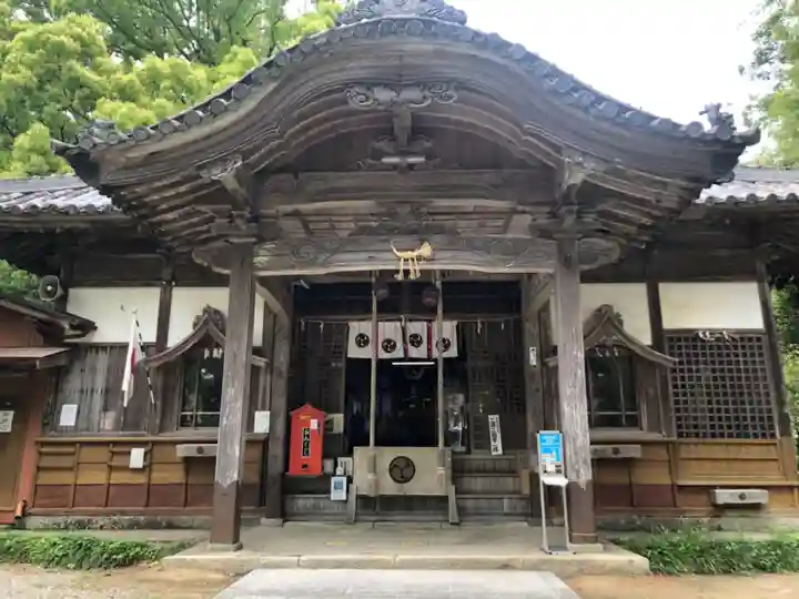 日和佐八幡神社の本殿・本堂