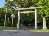 余市神社の鳥居