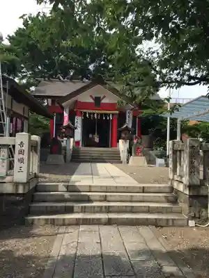 元郷氷川神社の本殿・本堂