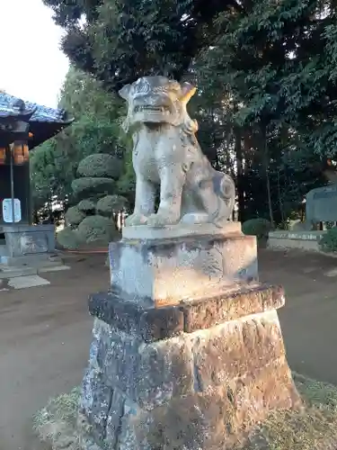 伏木香取神社の狛犬