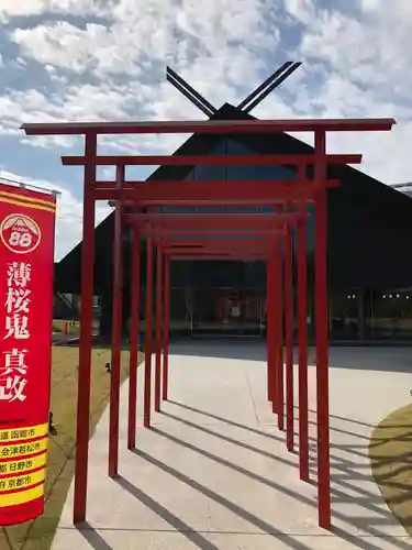 武蔵野坐令和神社の鳥居