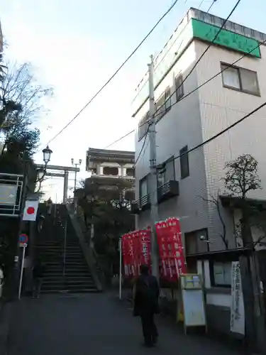 湯島天満宮の鳥居