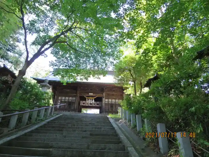 二本松神社の山門・神門