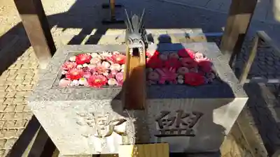 川越八幡宮の手水舎