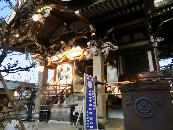諏訪神社の本殿・本堂