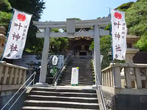 叶神社 (西叶神社)の鳥居