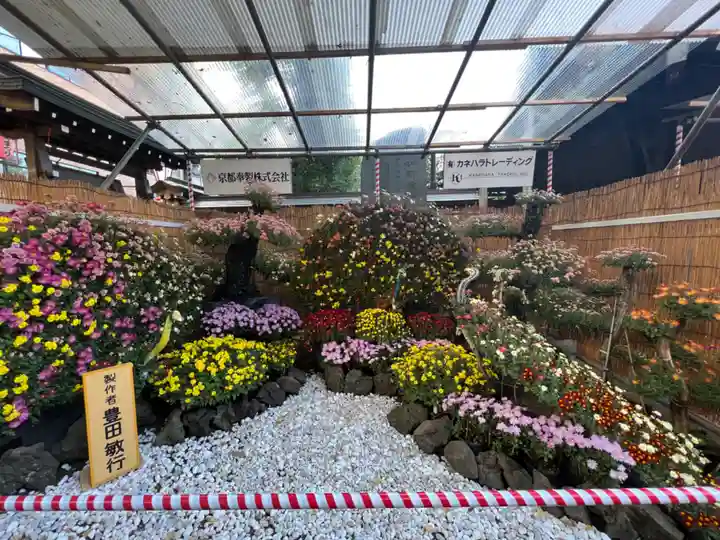 湯島天満宮の庭園