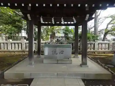 大泉氷川神社の手水舎