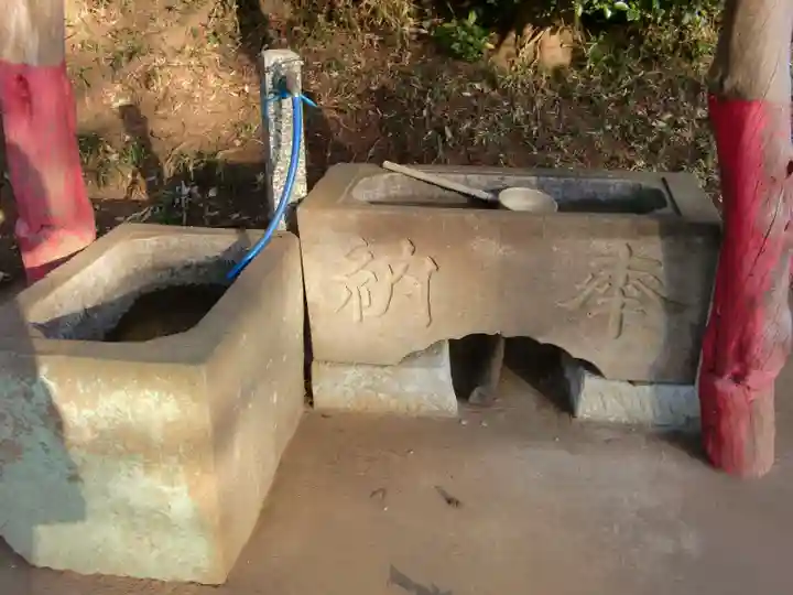 駒形神社の手水舎