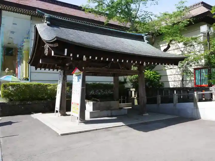 宮城縣護國神社の手水舎