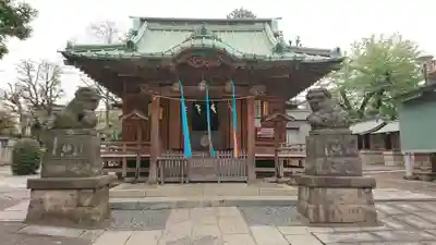諏訪神社の本殿・本堂