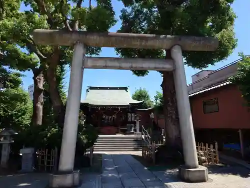 小村井 香取神社の鳥居