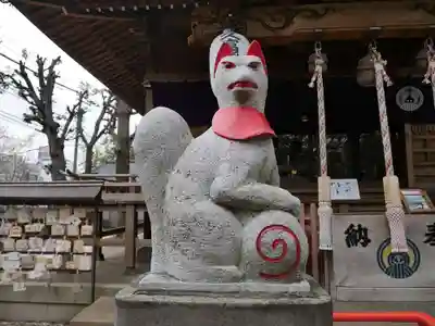 久富稲荷神社の狛犬