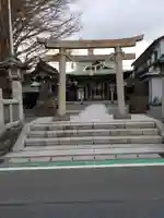 鴨居八幡神社の鳥居