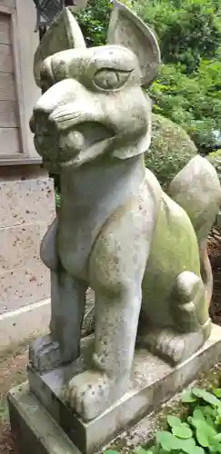 安住神社の狛犬