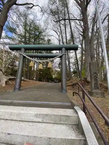 大谷地神社の鳥居