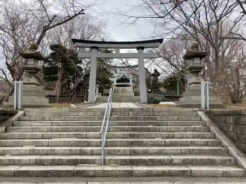 室蘭八幡宮の鳥居