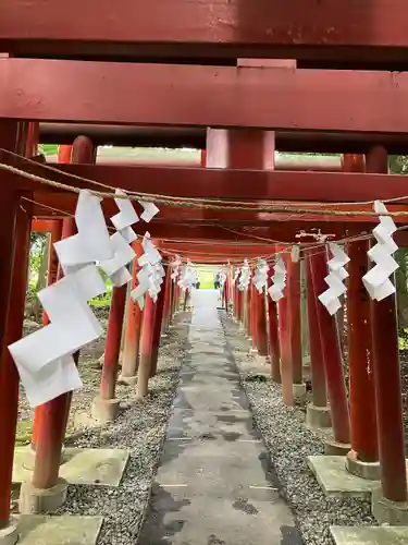 新屋山神社の鳥居