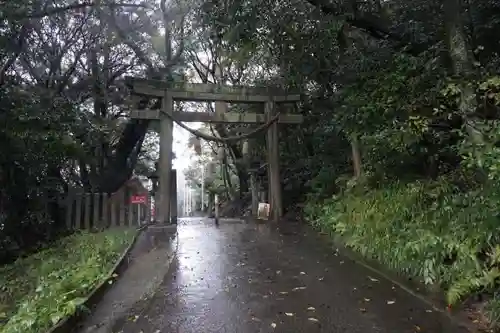 久麻久神社の鳥居