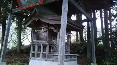 正一位稲荷神社の本殿