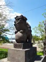 対雁通相馬神社の狛犬