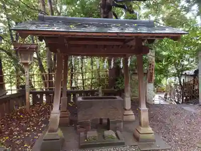 久米水天宮の手水舎