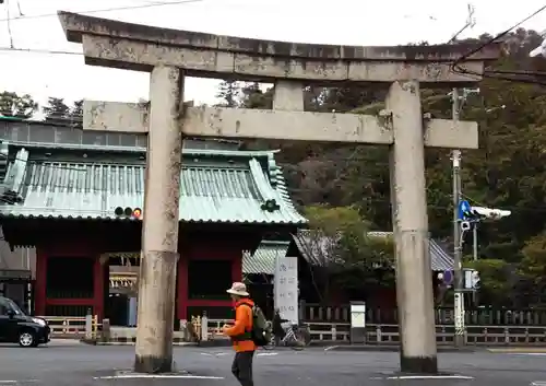 静岡浅間神社の鳥居