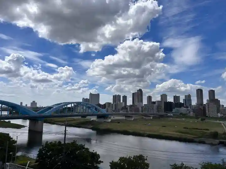 多摩川浅間神社の周辺