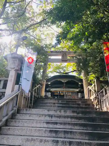 真田山 三光神社の鳥居