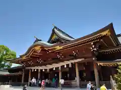 寒川神社の本殿