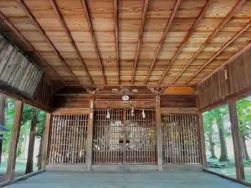 中村神社の本殿