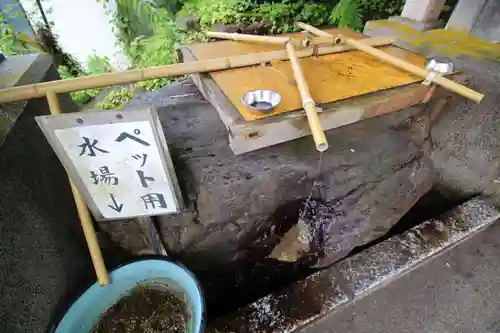 武蔵御嶽神社の手水舎