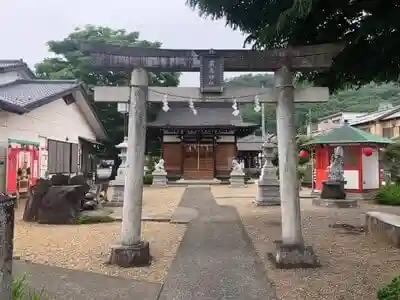 明石弁天厳島神社の鳥居