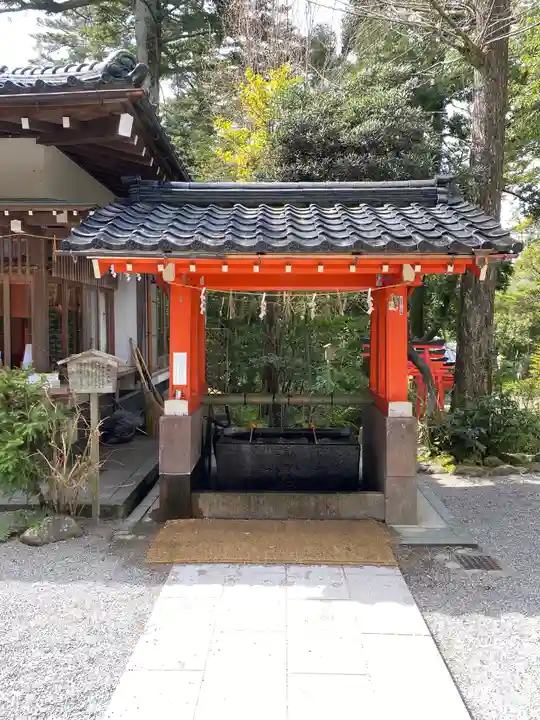 金澤神社の手水舎