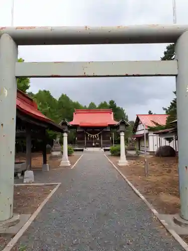 上芦別神社の本殿