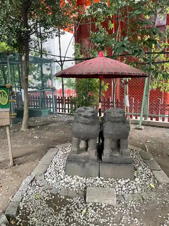 浅草神社の狛犬