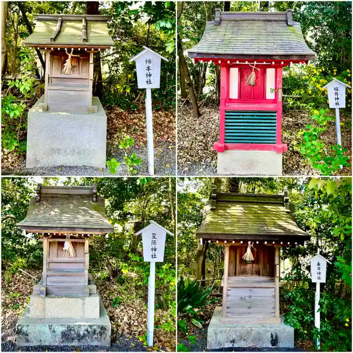 水無瀬神宮の末社・摂社