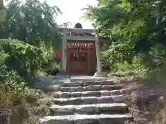 法泉寺の鳥居