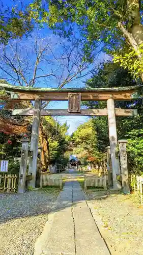 畑子安神社の鳥居