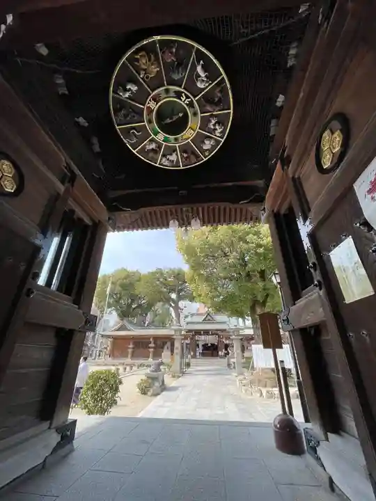 櫛田神社の山門・神門