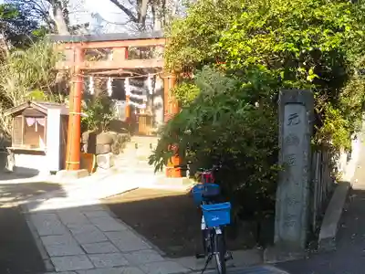 由比若宮(元鶴岡八幡宮)の鳥居